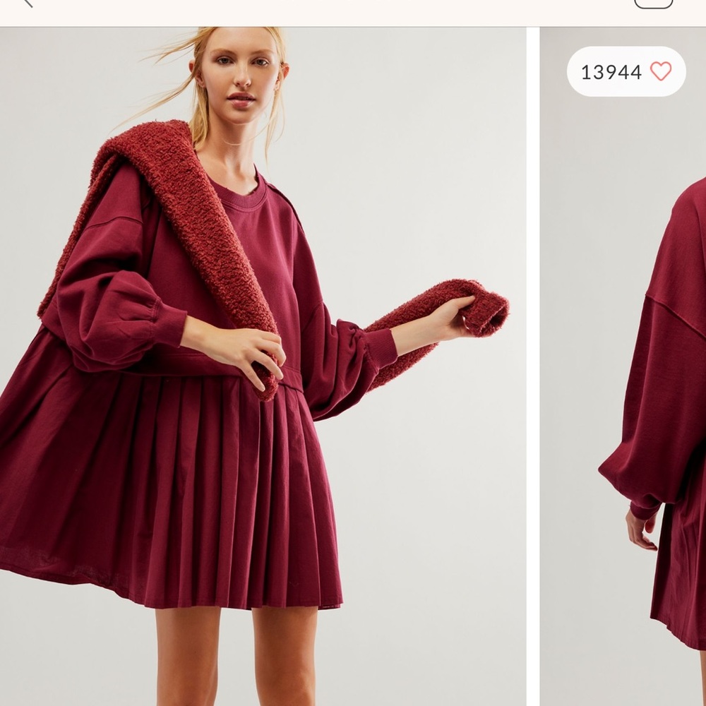 Free People Eleanore top/tunic. NWOT
